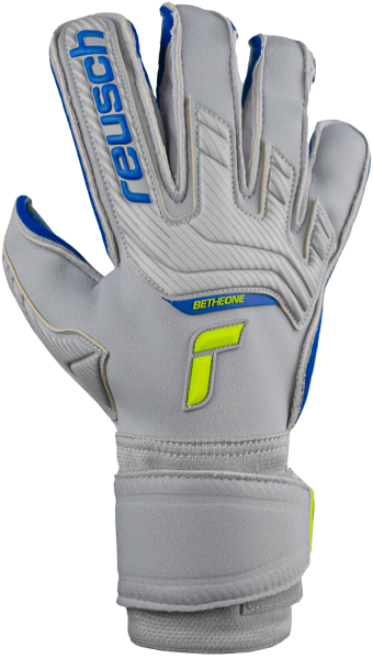 Reusch Attrakt Gold X Evolution Cut 5270964 6006 yellow grey front